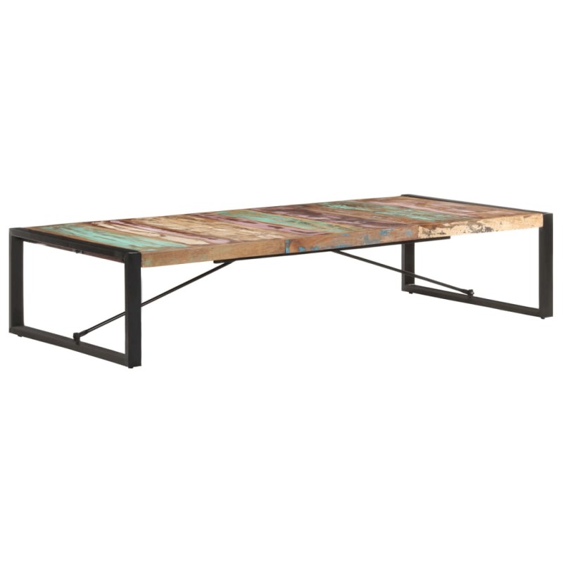 vidaXL Tavolino da Salotto 180x90x40 cm in Legno Massello di Recupero vidaXL Tavolino da Salotto 180x90x40 cm in Legno Massello di Recupero