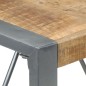 Tavolo da Pranzo 80x80x75 cm in Legno di Mango Grezzo Tavolo da Pranzo 80x80x75 cm in Legno di Mango Grezzo