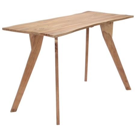 Tavolo da Pranzo 120x58x76 cm in Legno Massello di Acacia