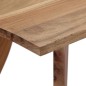 Tavolo da Pranzo 120x58x76 cm in Legno Massello di Acacia Tavolo da Pranzo 120x58x76 cm in Legno Massello di Acacia