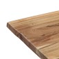 Tavolo da Pranzo 120x58x76 cm in Legno Massello di Acacia Tavolo da Pranzo 120x58x76 cm in Legno Massello di Acacia