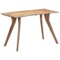 Tavolo da Pranzo 120x58x76 cm in Legno Massello di Acacia Tavolo da Pranzo 120x58x76 cm in Legno Massello di Acacia