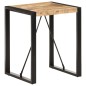 Tavolo da Pranzo 60x60x75 cm in Legno Massello di Mango Grezzo Tavolo da Pranzo 60x60x75 cm in Legno Massello di Mango Grezzo