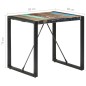 Tavolo da Pranzo 80x80x75 cm in Legno Massello di Recupero Tavolo da Pranzo 80x80x75 cm in Legno Massello di Recupero