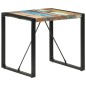 Tavolo da Pranzo 80x80x75 cm in Legno Massello di Recupero Tavolo da Pranzo 80x80x75 cm in Legno Massello di Recupero