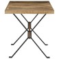 Tavolo da Pranzo 140x70x76 cm in Legno di Mango Grezzo Tavolo da Pranzo 140x70x76 cm in Legno di Mango Grezzo