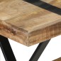 Tavolo da Pranzo 140x70x76 cm in Legno di Mango Grezzo Tavolo da Pranzo 140x70x76 cm in Legno di Mango Grezzo