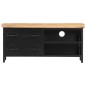 Mobile Porta TV 90x30x41 cm in Legno di Mango Grezzo Mobile Porta TV 90x30x41 cm in Legno di Mango Grezzo
