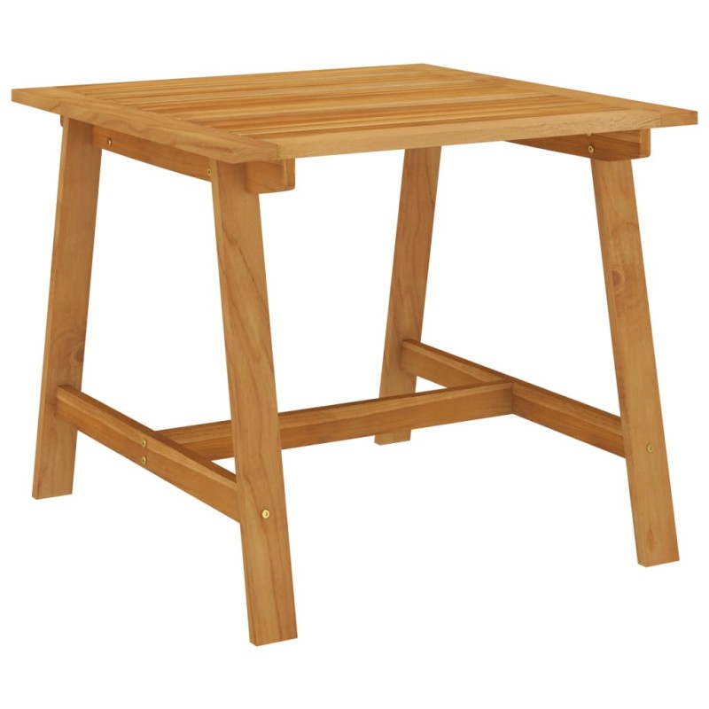 Tavolo da Pranzo da Giardino 88x88x74 cm in Massello di Acacia Tavolo da Pranzo da Giardino 88x88x74 cm in Massello di Acacia