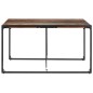 Tavolo da Pranzo 140x140x75 cm in Legno Massello di Recupero Tavolo da Pranzo 140x140x75 cm in Legno Massello di Recupero