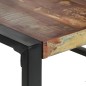 Tavolo da Pranzo 140x140x75 cm in Legno Massello di Recupero Tavolo da Pranzo 140x140x75 cm in Legno Massello di Recupero