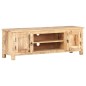 Mobile Porta TV 120x30x40 cm in Legno di Mango Grezzo Mobile Porta TV 120x30x40 cm in Legno di Mango Grezzo