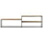 Mobile Porta TV 180x30x50cm in Legno di Mango Grezzo Mobile Porta TV 180x30x50cm in Legno di Mango Grezzo