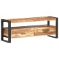 Mobile Porta TV 120x35x45 cm Legno Massello con Finitura Miele Mobile Porta TV 120x35x45 cm Legno Massello con Finitura Miele