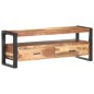 Mobile Porta TV 120x35x45 cm Legno Massello con Finitura Miele Mobile Porta TV 120x35x45 cm Legno Massello con Finitura Miele