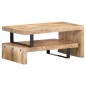 Set Tavolini da Salotto 2 pz in Legno Massello di Mango Set Tavolini da Salotto 2 pz in Legno Massello di Mango