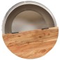 Tavolino da Caffè 53x43 cm in Legno Massello di Acacia Tavolino da Caffè 53x43 cm in Legno Massello di Acacia