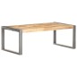 Tavolino da Salotto 110x60x40 cm in Legno di Mango Grezzo Tavolino da Salotto 110x60x40 cm in Legno di Mango Grezzo