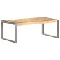 Tavolino da Salotto 110x60x40 cm in Legno di Mango Grezzo Tavolino da Salotto 110x60x40 cm in Legno di Mango Grezzo