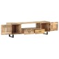 Mobile Porta TV 160x30x45 cm in Legno Massello di Mango Mobile Porta TV 160x30x45 cm in Legno Massello di Mango