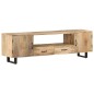 Mobile Porta TV 160x30x45 cm in Legno Massello di Mango Mobile Porta TV 160x30x45 cm in Legno Massello di Mango
