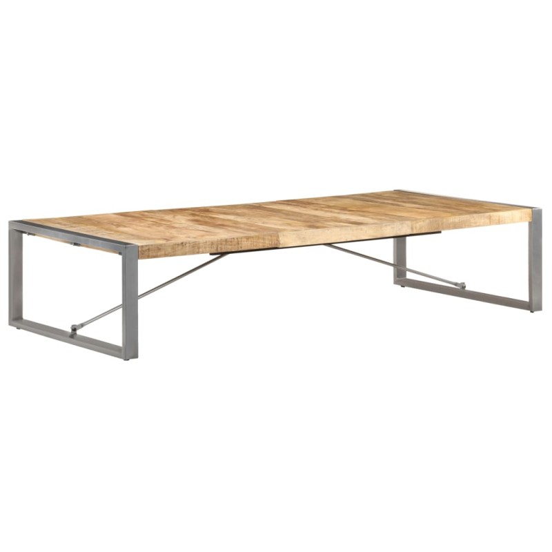 vidaXL Tavolino da Salotto 180x90x40 cm in Legno di Mango Grezzo vidaXL Tavolino da Salotto 180x90x40 cm in Legno di Mango Grezzo