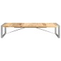 vidaXL Tavolino da Salotto 180x90x40 cm in Legno di Mango Grezzo vidaXL Tavolino da Salotto 180x90x40 cm in Legno di Mango Grezzo