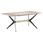Tavolo da Pranzo 180x90x76 cm in Legno Massello di Mango Tavolo da Pranzo 180x90x76 cm in Legno Massello di Mango