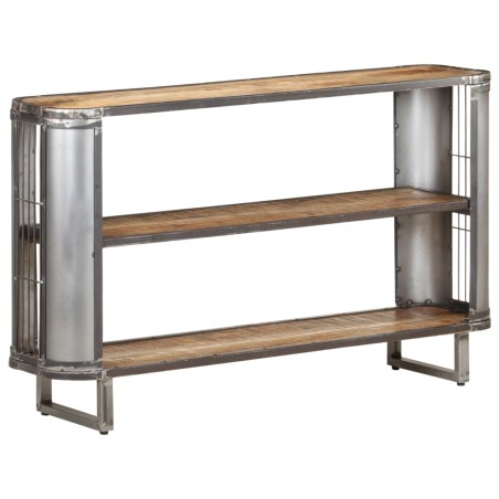 vidaXL Credenza 120x30x73 cm in Legno Massello di Mango