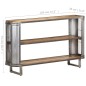 vidaXL Credenza 120x30x73 cm in Legno Massello di Mango vidaXL Credenza 120x30x73 cm in Legno Massello di Mango