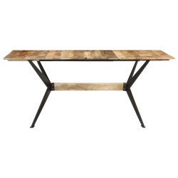 Tavolo da Pranzo 180x90x76 cm in Legno Massello di Mango