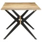 Tavolo da Pranzo 180x90x76 cm in Legno Massello di Mango Tavolo da Pranzo 180x90x76 cm in Legno Massello di Mango