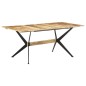 Tavolo da Pranzo 180x90x76 cm in Legno Massello di Mango Tavolo da Pranzo 180x90x76 cm in Legno Massello di Mango