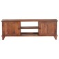 Mobile Porta TV Marrone Miele 120x30x41 cm in Legno di Acacia Mobile Porta TV Marrone Miele 120x30x41 cm in Legno di Acacia