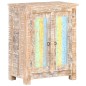 Credenza 61x35x76 cm in Legno Grezzo di Acacia Credenza 61x35x76 cm in Legno Grezzo di Acacia