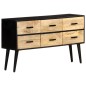 Credenza 110x33x64 cm in Legno Massello di Mango Credenza 110x33x64 cm in Legno Massello di Mango