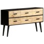 Credenza 110x33x64 cm in Legno Massello di Mango Credenza 110x33x64 cm in Legno Massello di Mango