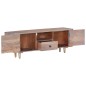 Mobile Porta TV 118x30x40 cm in Legno Massello di Acacia Mobile Porta TV 118x30x40 cm in Legno Massello di Acacia