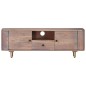 Mobile Porta TV 118x30x40 cm in Legno Massello di Acacia Mobile Porta TV 118x30x40 cm in Legno Massello di Acacia