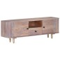 Mobile Porta TV 118x30x40 cm in Legno Massello di Acacia Mobile Porta TV 118x30x40 cm in Legno Massello di Acacia