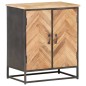 Credenza 60x35x70 cm in Legno Massello di Acacia Credenza 60x35x70 cm in Legno Massello di Acacia