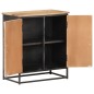 Credenza 60x35x70 cm in Legno Massello di Acacia Credenza 60x35x70 cm in Legno Massello di Acacia