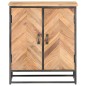 Credenza 60x35x70 cm in Legno Massello di Acacia Credenza 60x35x70 cm in Legno Massello di Acacia