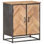 Credenza 60x35x70 cm in Legno Massello di Acacia Credenza 60x35x70 cm in Legno Massello di Acacia