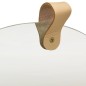 Specchio da Parete in Legno Massello di Pino 35 cm Specchio da Parete in Legno Massello di Pino 35 cm