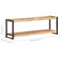 Mobile Porta TV 120x30x40 cm in Legno di Mango Grezzo Mobile Porta TV 120x30x40 cm in Legno di Mango Grezzo