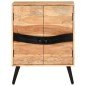vidaXL Credenza 57x34x75 cm in Legno Massello di Acacia vidaXL Credenza 57x34x75 cm in Legno Massello di Acacia