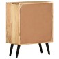 vidaXL Credenza 57x34x75 cm in Legno Massello di Acacia vidaXL Credenza 57x34x75 cm in Legno Massello di Acacia