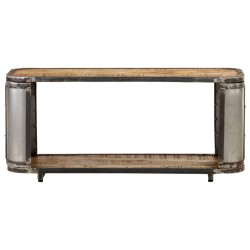 Mobile Porta TV 90x30x40 cm in Legno Massello di Mango