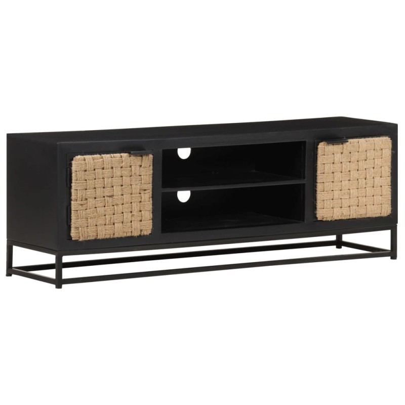 Mobile Porta TV 120x30x40 cm in Legno Massello di Mango Mobile Porta TV 120x30x40 cm in Legno Massello di Mango